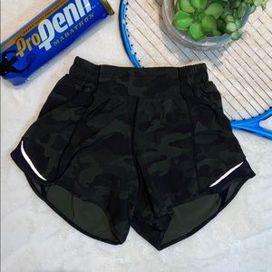 Green-Camo Lululemon Shorts